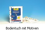 Bodentuch mit Motiven