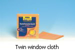Twin window cloth